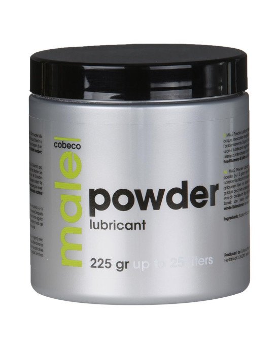 Сухий лубрикант-порошок - Male Cobeco Powder Lubricant, 225 г Сухий лубрикант-порошок - Male Cobeco Powder Lubricant, 225 г