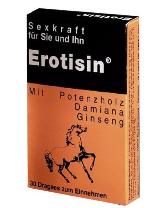 Таблетки - Erotisin, 30 таб. (08.2026) Таблетки - Erotisin, 30 таб. (08.2026)