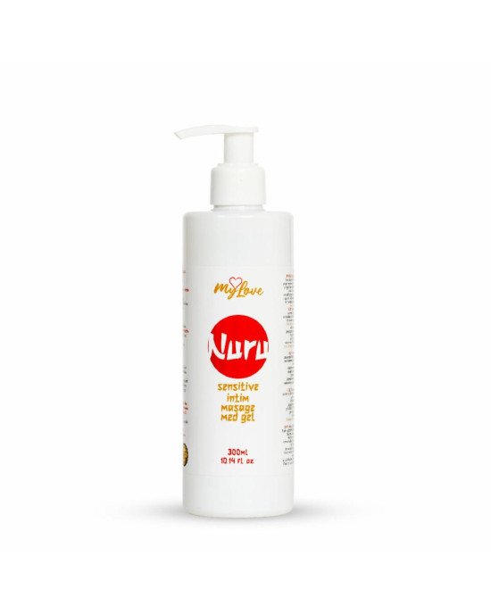 Гель для нуру масажу - MyLove Nuru Sensitive Intim Masage Med Gel, 300 мл Гель для нуру масажу - MyLove Nuru Sensitive Intim Masage Med Gel, 300 мл