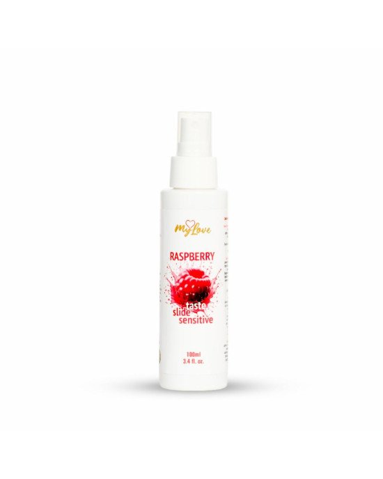 Інтимний гель-лубрикант - MyLove Taste-Slide Sensitive Raspberry, 100 мл Інтимний гель-лубрикант - MyLove Taste-Slide Sensitive Raspberry, 100 мл