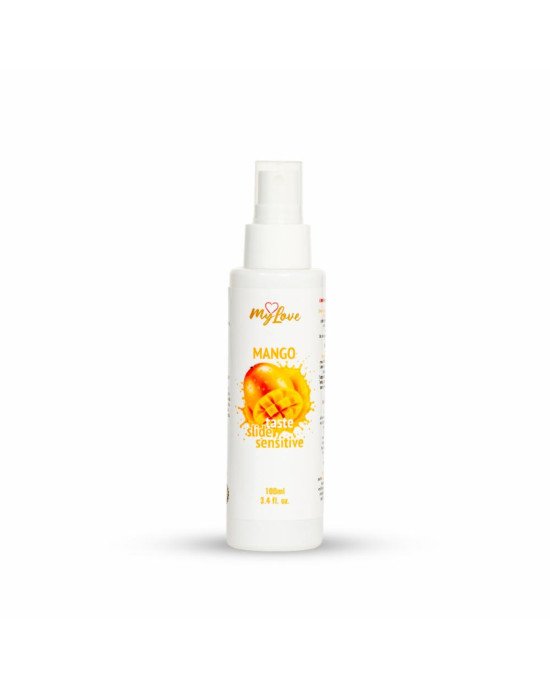 Інтимний гель-лубрикант - MyLove Taste Slide Sensitive Mango, 100 мл Інтимний гель-лубрикант - MyLove Taste Slide Sensitive Mango, 100 мл