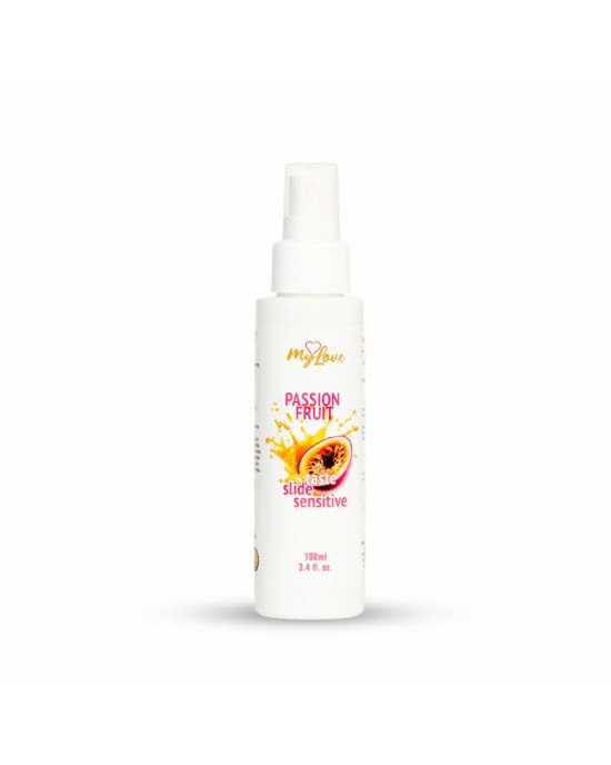 Інтимний гель-лубрикант - MyLove Taste Slide Sensitive Passion Fruit, 100 мл Інтимний гель-лубрикант - MyLove Taste Slide Sensitive Passion Fruit, 100 мл