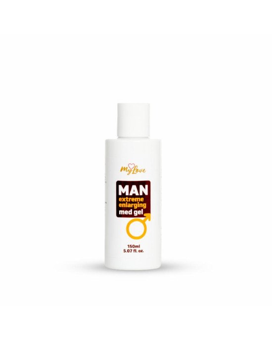 Збільшуючий гель-лубрикант для чоловіків - MyLove Man Extreme Enlarging Med Gel, 150 мл Збільшуючий гель-лубрикант для чоловіків - MyLove Man Extreme Enlarging Med Gel, 150 мл