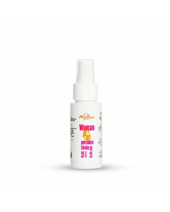 Інтимний спрей-лубрикант для жінок - MyLove Woman Personal Libido Med Spray, 50 мл Інтимний спрей-лубрикант для жінок - MyLove Woman Personal Libido Med Spray, 50 мл