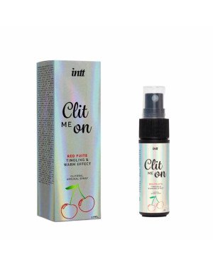 Збуджуючий спрей для клітора - Intt Clit Me On Red Fruits Tingling and Warming Effect, 12 мл