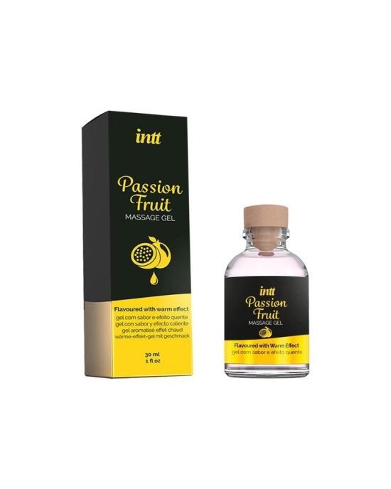 Гель для масажу - Intt Passion Fruit Massage Gel, 30 мл Гель для масажу - Intt Passion Fruit Massage Gel, 30 мл