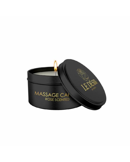 Масажна свічка - Le Desir Erotic Massage Candle Rose Scented, 100 г Масажна свічка - Le Desir Erotic Massage Candle Rose Scented, 100 г