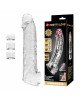 Подовжуюча насадка на член - Pretty Love Extension Penis Sleeve Clear, 26 см Подовжуюча насадка на член - Pretty Love Extension Penis Sleeve Clear, 26 см
