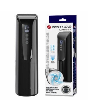 Мастурбатор - Pretty Love Larissa Suction & Vibration Masturbator