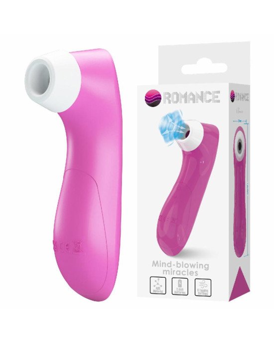 Вакуумний стимулятор - Romance Sucking Pleasure Stimulator Breeze Pink