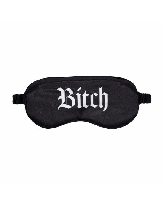 Маска на очі - Ouch! Satin Blindfold Bitch Black