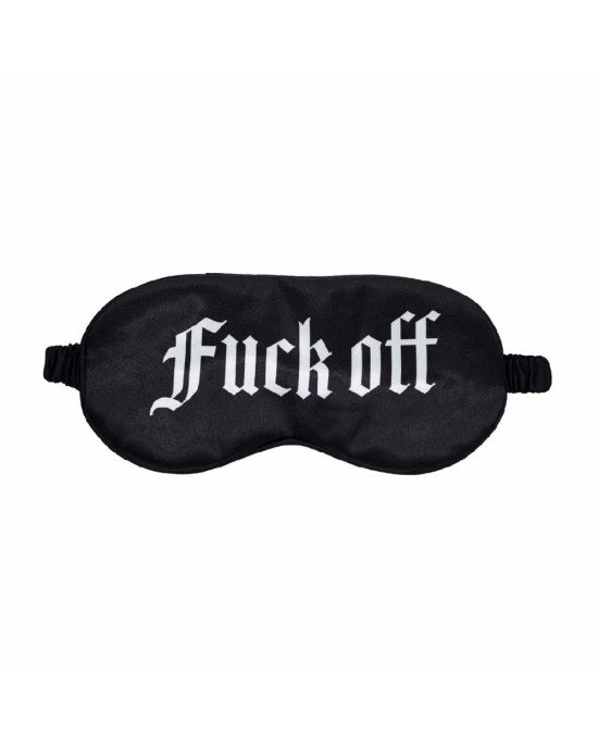 Маска на очі - Ouch! Satin Blindfold Fuck Off Black