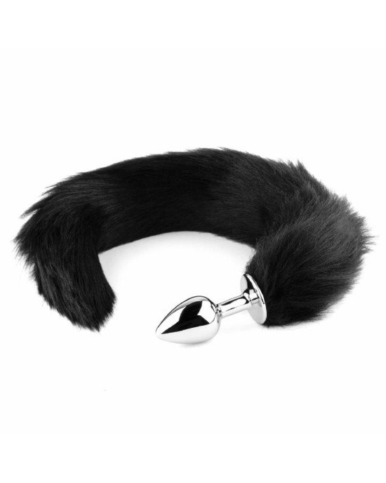 Анальна пробка - Fox Tail Black, XL Анальна пробка - Fox Tail Black, XL