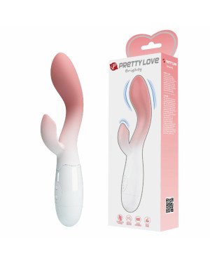 Вібратор - Pretty Love Brighty White/Pink