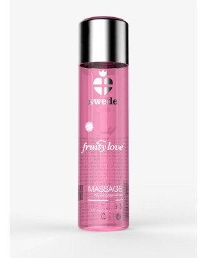Масажна олія - Swede Fruity Love Sparkling Strawberry Wine, 120 мл