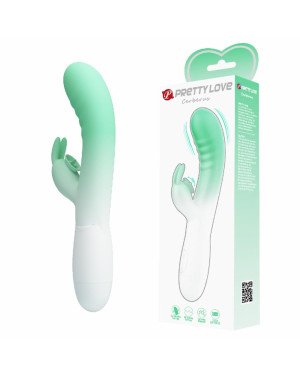 Вібратор - Pretty Love Cerberus White/Mint