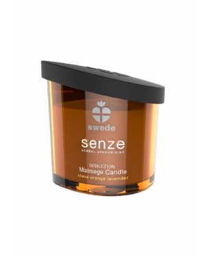 Масажна свічка - Swede Senze Seduction Clove Orange Lavender, 50 мл