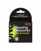 Презервативи ONE Glowing Pleasures, 3 шт, світяться в темряві (м'яте паковання!!!) Презервативи ONE Glowing Pleasures, 3 шт, світяться в темряві (м'яте паковання!!!)