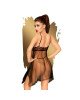 Бебі-дол з ажурним бралетом та асиметричним подолом Penthouse - Naughty Doll Black M/L Бебі-дол з ажурним бралетом та асиметричним подолом Penthouse - Naughty Doll Black M/L