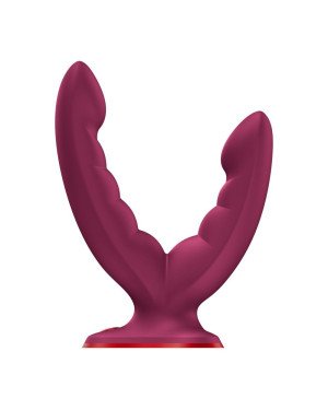 Подвійний фалоімітатор Fun Factory RYDE Wine Red (м'яте паковання!!!)
