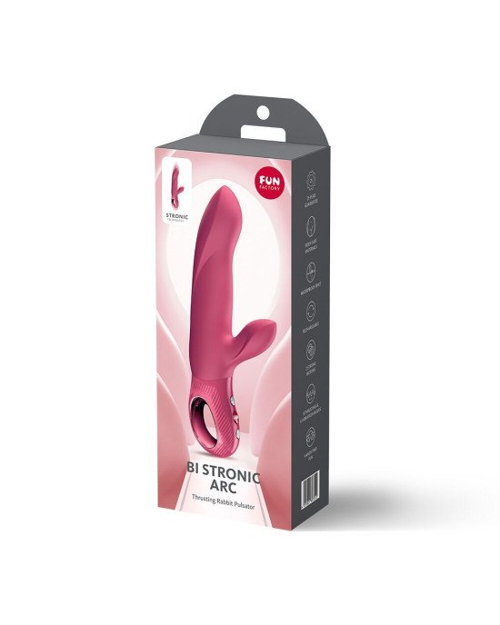 Пульсатор Fun Factory Bi Stronic Arc Raspberry (м'яте паковання!!!)