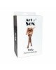 Комплект пояс та панчохи Art of Sex - Deily, колір чорний, розмір XL Комплект пояс та панчохи Art of Sex - Deily, колір чорний, розмір XL