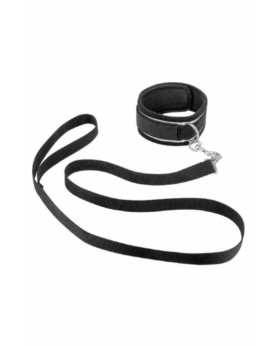 Фіксатор для рук і шиї з повідцем Fetish Tentation Submission bar with handcuffs and collar Фіксатор для рук і шиї з повідцем Fetish Tentation Submission bar with handcuffs and collar