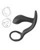 Анальна пробка з ерекційним кільцем Fun Factory BOOTIE RING Black (м'яте паковання!!!)