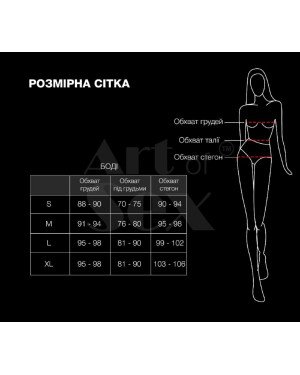 Еротичний костюм зайки Art of Sex - Secret bunny, колір серебро, розмір XL
