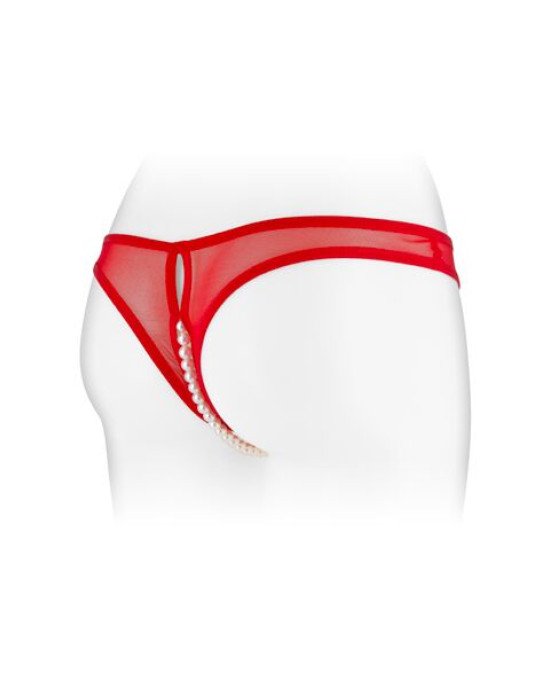 Трусики з перлинами і доступом Fashion Secret Sophie Red Трусики з перлинами і доступом Fashion Secret Sophie Red