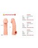 Насадка на член Kokos Cock Sleeve CS 001 L (м'ята упаковка!!!) Насадка на член Kokos Cock Sleeve CS 001 L (м'ята упаковка!!!)