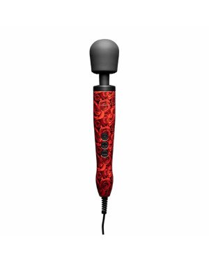 Вібромасажер DOXY Original ROSE PATTERN, дуже потужний, живлення 220В, пульсівні вібрації