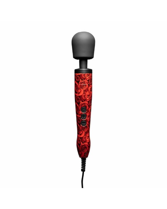 Вібромасажер DOXY Original ROSE PATTERN, дуже потужний, живлення 220В, пульсівні вібрації Вібромасажер DOXY Original ROSE PATTERN, дуже потужний, живлення 220В, пульсівні вібрації