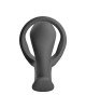 Анальна пробка з ерекційним кільцем Fun Factory BOOTIE RING Black (м'яте паковання!!!)