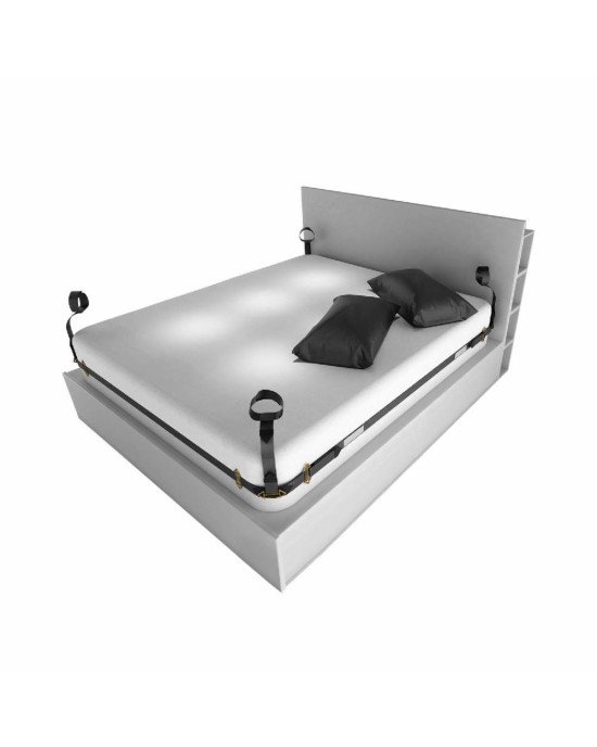 Фіксатори рук і ніг для ліжка LOCKINK BDSM Adjustable Bed Restraint Kit (м'ята упаковка!!!) Фіксатори рук і ніг для ліжка LOCKINK BDSM Adjustable Bed Restraint Kit (м'ята упаковка!!!)
