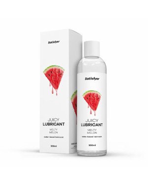 Лубрикант на водній основі Satisfyer Juicy Lubricant Melty Melon 300 мл (м'яте паковання!!!)