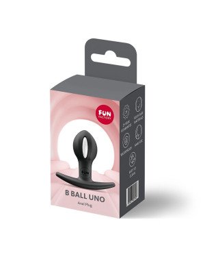 Анальна пробка Fun Factory B BALLS UNO Black (м'яте паковання!!!) Анальна пробка Fun Factory B BALLS UNO Black (м'яте паковання!!!)