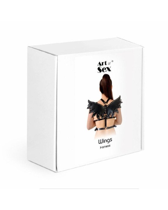 Жіноча портупея Art of Sex - Wings червона XS-M, екошкіра Жіноча портупея Art of Sex - Wings червона XS-M, екошкіра
