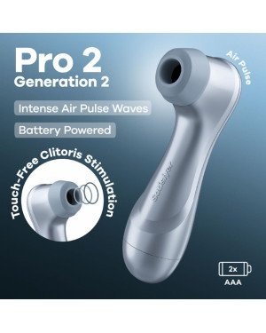 Вакуумний кліторальний стимулятор Satisfyer Pro 2 Generation 2 Battery Series (м'яте паковання!!!)