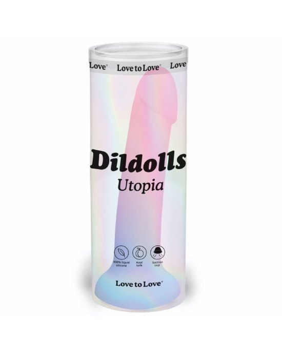 Дилдо з кольоровим градієнтом Love To Love DILDOLLS - UTOPIA L ультрам'який Дилдо з кольоровим градієнтом Love To Love DILDOLLS - UTOPIA L ультрам'який