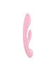 Двосторонній вібратор-кролик Satisfyer Triple Oh Pink (м'яте паковання!!!) Двосторонній вібратор-кролик Satisfyer Triple Oh Pink (м'яте паковання!!!)