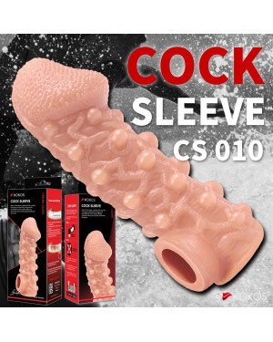 Насадка на член Kokos Cock Sleeve CS 010 L (м'ята упаковка!!!) Насадка на член Kokos Cock Sleeve CS 010 L (м'ята упаковка!!!)