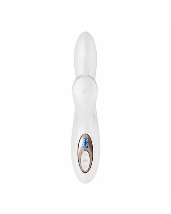 Вакуумний вібратор-кролик Satisfyer Pro+ G-Spot Generation 2 Wihte (м'яте паковання!!!)