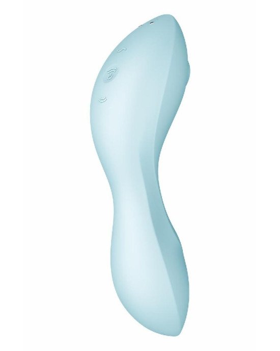 Вакуумний смарт-стимулятор із вібрацією Satisfyer Curvy Trinity 5 (Blue) (м'ята упаковка!!!) Вакуумний смарт-стимулятор із вібрацією Satisfyer Curvy Trinity 5 (Blue) (м'ята упаковка!!!)