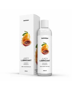 Лубрикант на водній основі Satisfyer Juicy Lubricant Mango & Passion 300 мл (м'яте паковання!!!)