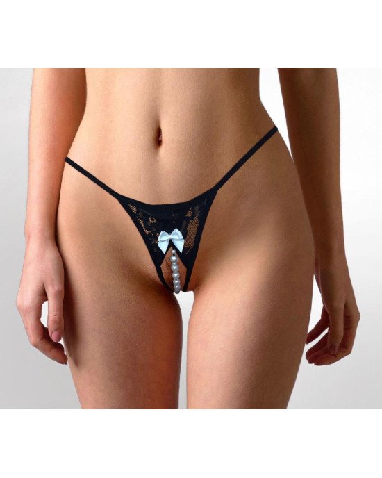 Еротичні жіночі трусики Art of Sex - Kаrin Black розмір L-2XL Еротичні жіночі трусики Art of Sex - Kаrin Black розмір L-2XL