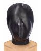 Капюшон для БДСМ Fetish Tentation Closed BDSM hood in leatherette Капюшон для БДСМ Fetish Tentation Closed BDSM hood in leatherette