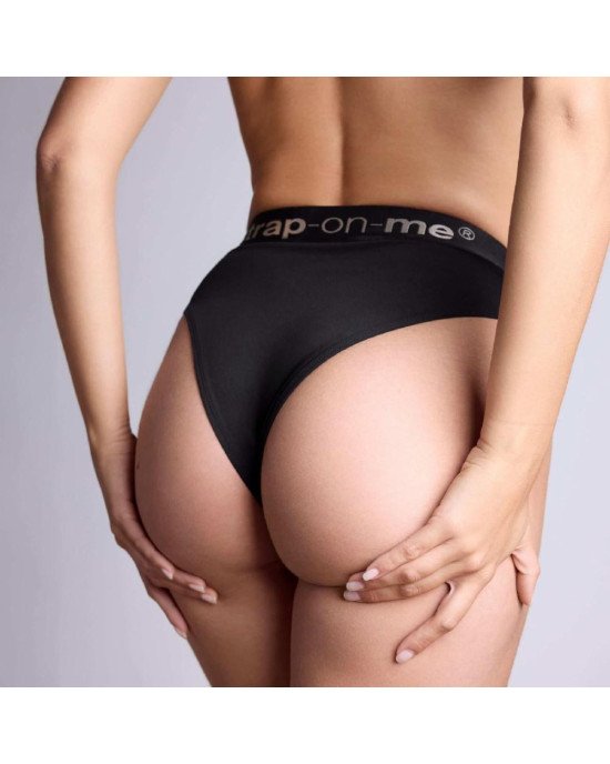 Трусики з фіксацією дилдо Strap-On-Me Harness Lingerie Idole - S - Black