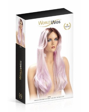 Перука World Wigs AYA LONG TWO-TONE MAUVE