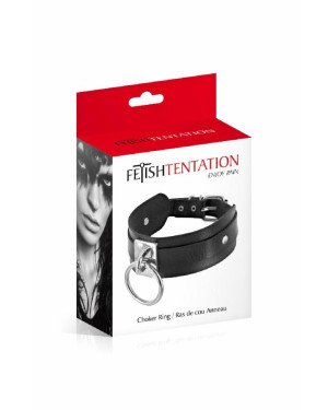 Нашийник c кільцем Fetish Tentation Choker Ring Нашийник c кільцем Fetish Tentation Choker Ring